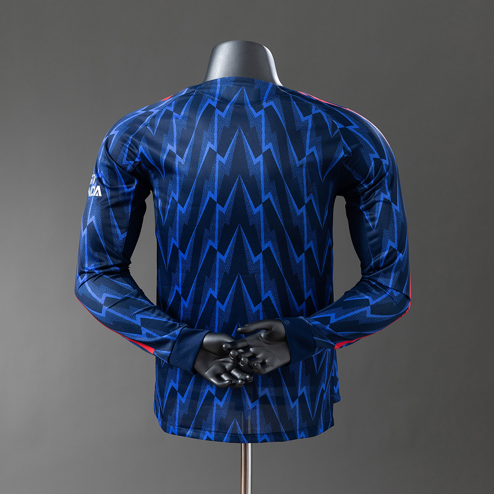 Arsenal 25/26 Away Player Version Long Sleeve Jersey – Replica Football Soccer Shirt – S–3XL