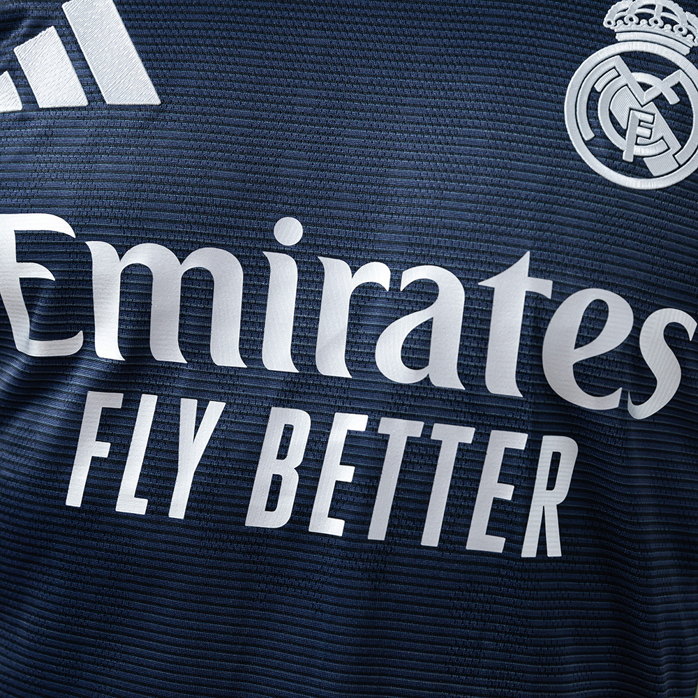 Real Madrid 25/26 Away Long Sleeve Player Version Jersey – Replica Football Soccer Shirt – S–3XL