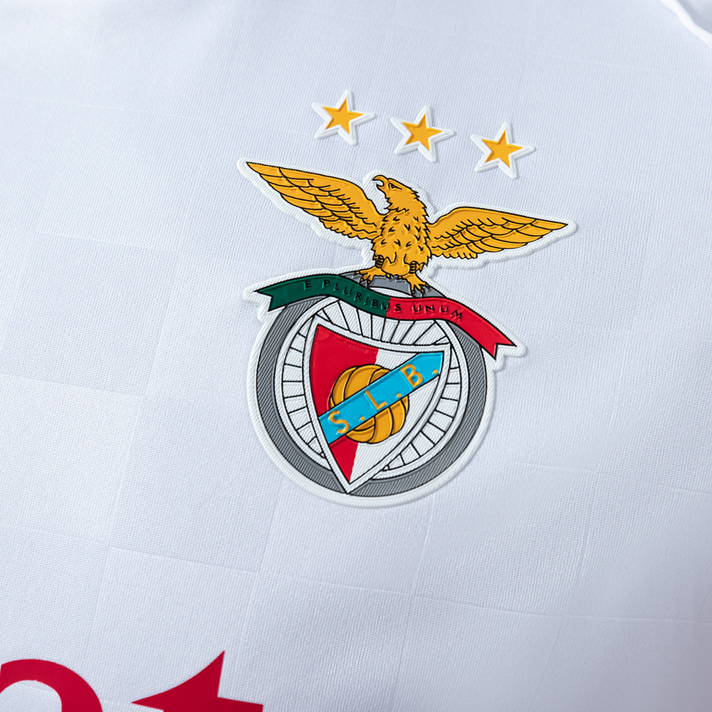 Benfica 25/26 Player Version White Away Jersey – Replica Football Soccer Shirt – S–3XL