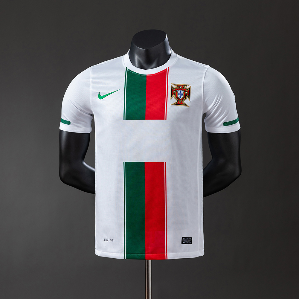Portugal 2010 Player Version Retro Away Jersey – Vintage Replica Football Soccer Shirt – S–3XL