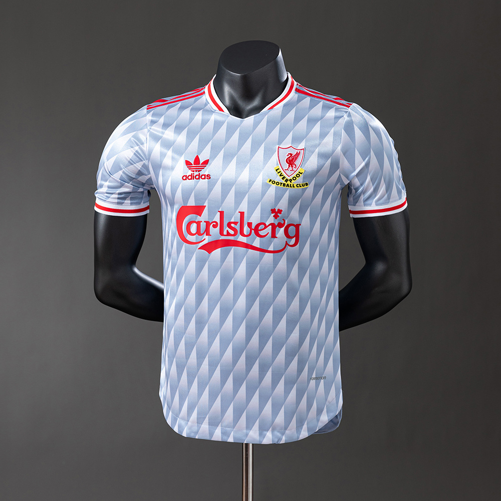 Liverpool The Beatles Co-branded Player Version Away Retro Jersey – Vintage Replica Football Soccer Shirt – S–3XL