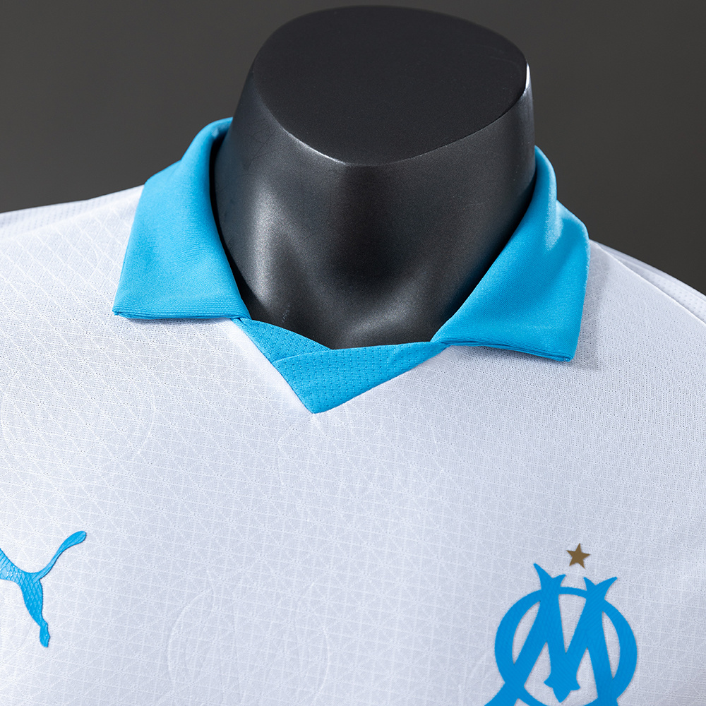 Olympique de Marseille 25/26 Player Version Home Jersey – Replica Football Soccer Shirt – S–3XL