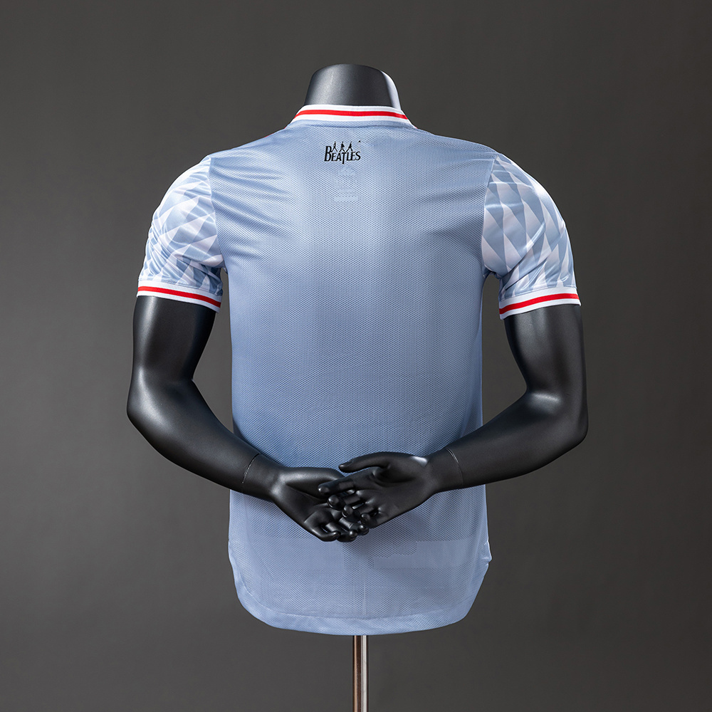 Liverpool The Beatles Co-branded Player Version Away Retro Jersey – Vintage Replica Football Soccer Shirt – S–3XL