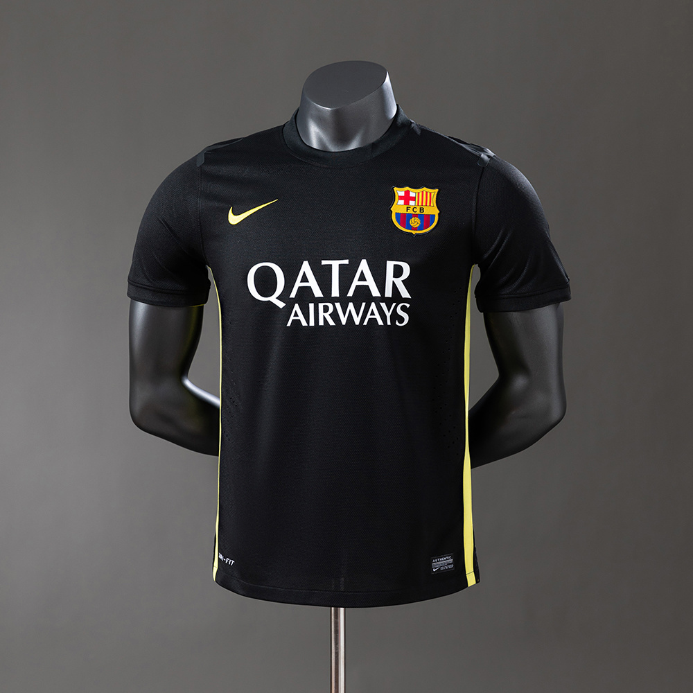 Barcelona 2013/14 Player Version Retro Third Jersey – Vintage Replica Football Soccer Shirt – S–3XL