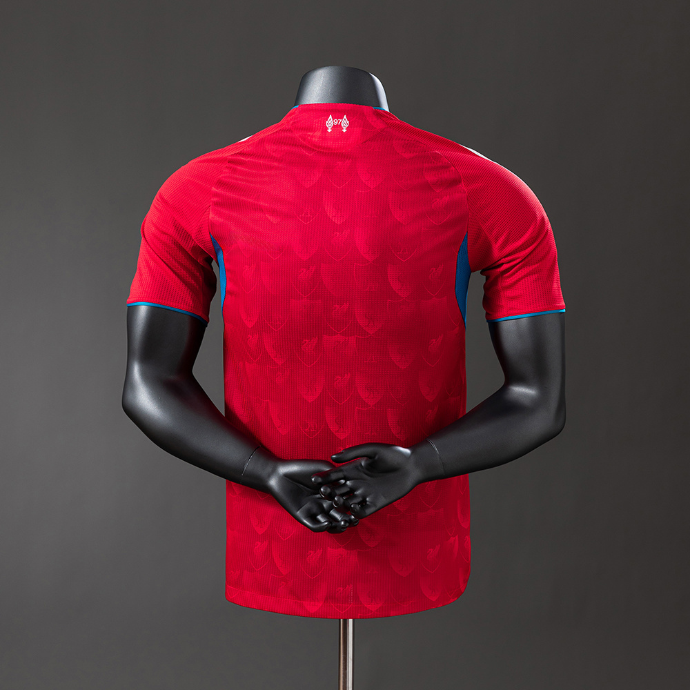 Liverpool 25/26 Team Logo Totem Special Edition Retro Player Version Jersey – Vintage Replica Football Soccer Shirt – S–3XL