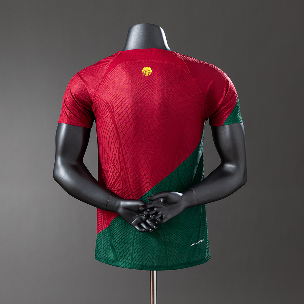 Portugal 2022 Home Player Version Jersey – Replica Football Soccer Shirt – S–3XL