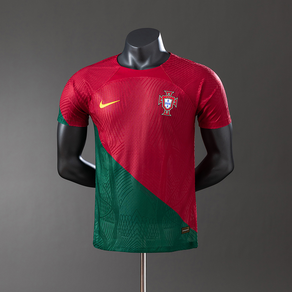 Portugal 2022 Home Player Version Jersey – Replica Football Soccer Shirt – S–3XL
