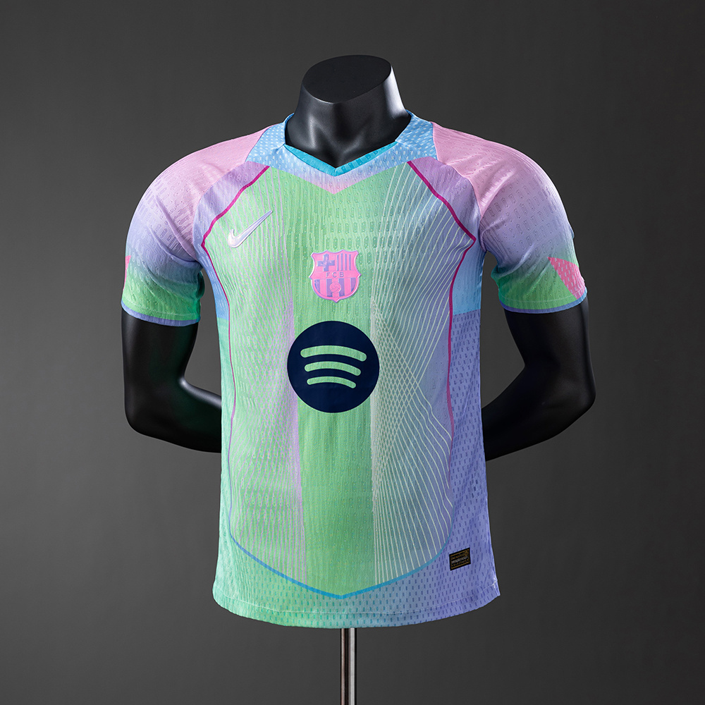 Barcelona 25/26 Concept Edition – Green Player Version Jersey – Replica Football Soccer Shirt – S–3XL