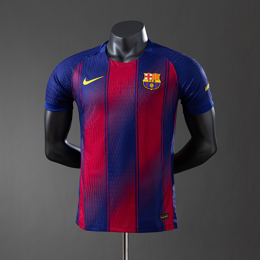 Barcelona 25/26 Home Player Version Jersey – Replica Football Soccer Shirt – S–3XL