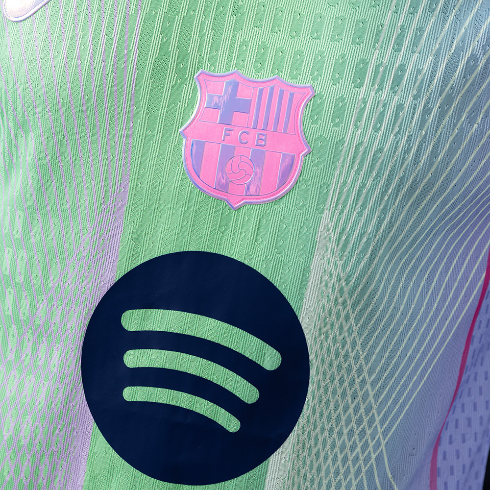 Barcelona 25/26 Concept Edition – Green Player Version Jersey – Replica Football Soccer Shirt – S–3XL