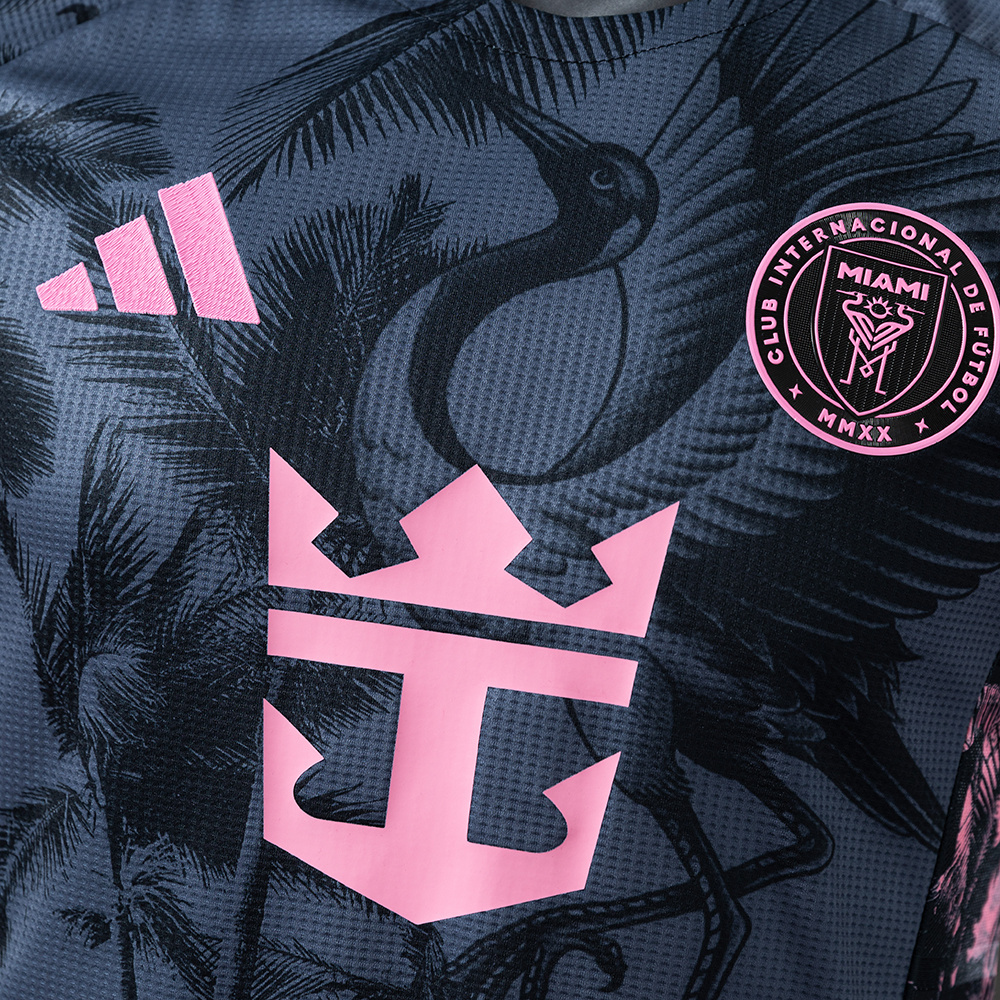 Inter Miami 25/26 Special Edition – Black Grey Player Version Jersey – Replica Football Soccer Shirt – S–3XL