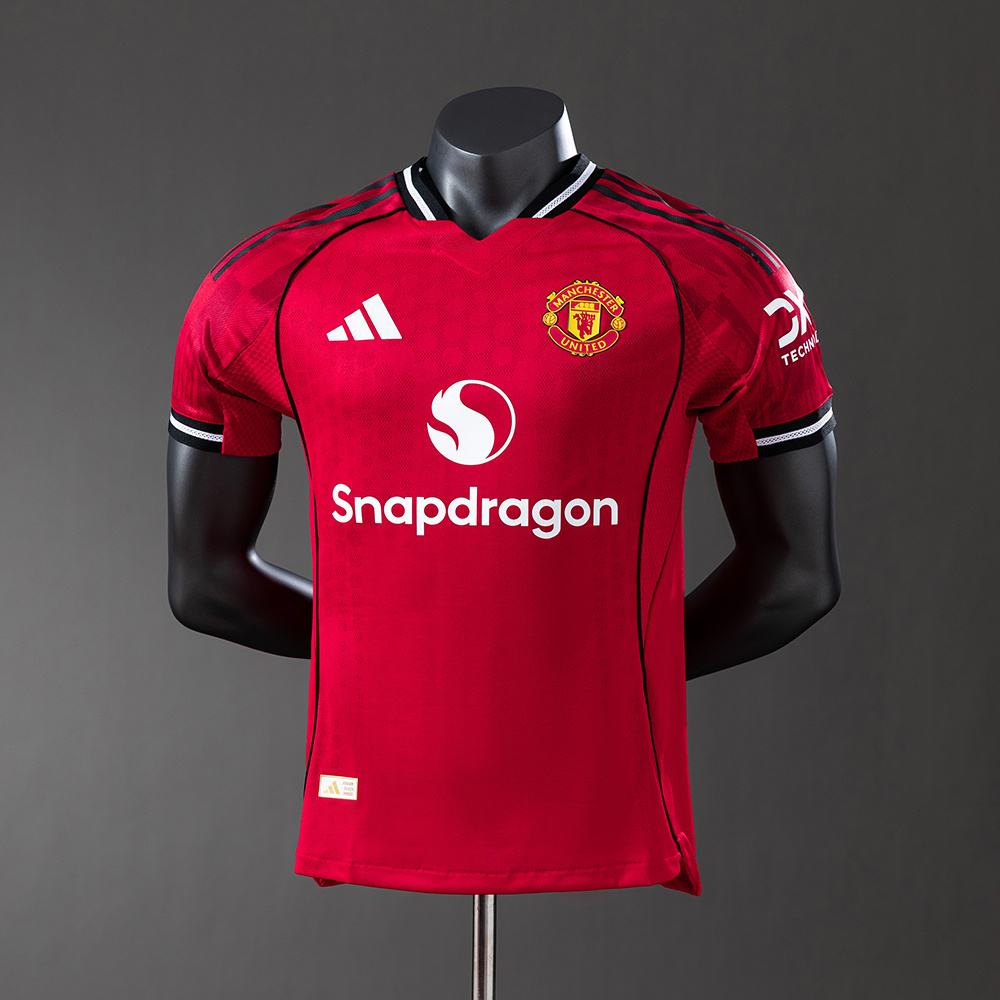Manchester United 25/26 Home Player Version Jersey – Replica Football Soccer Shirt – S–3XL