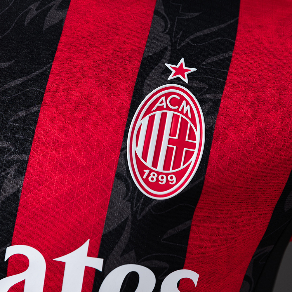 AC Milan 25/26 Home Player Version Jersey – Replica Football Soccer Shirt – S–4XL