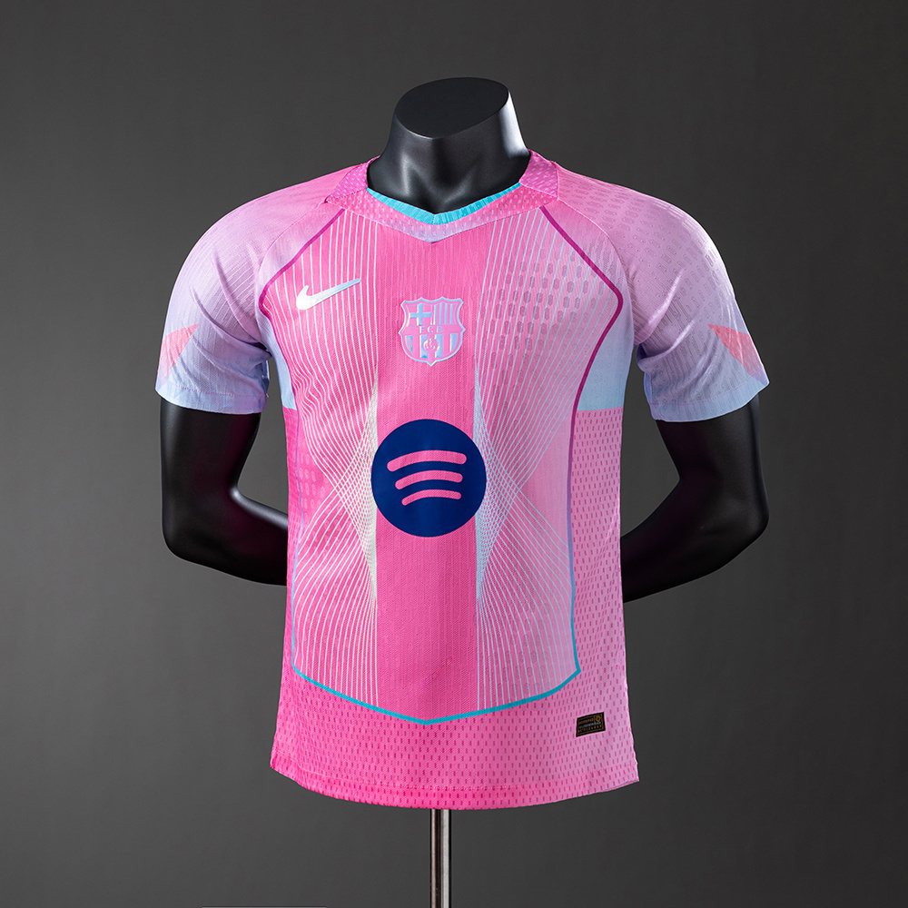 Barcelona 25/26 Concept Edition – Pink Player Version Jersey – Replica Football Soccer Shirt – S–3XL