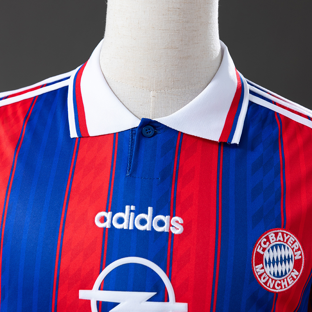 Bayern Munich 1995/97 Home Retro Jersey – Vintage Replica Football Soccer Shirt – Size S–XXL