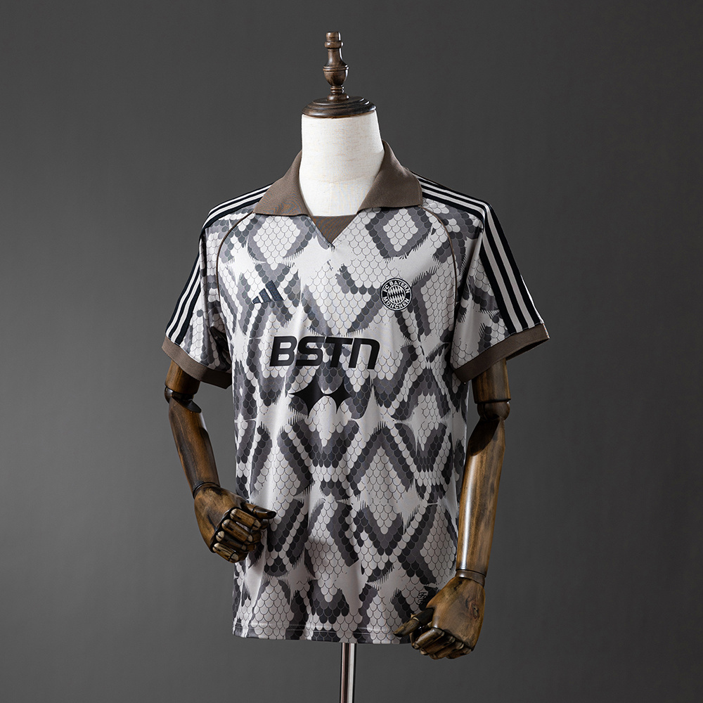 Bayern Munich 25/26 Joint xBSTN Snake Pattern Jersey – Replica Football Soccer Shirt – Size S–4XL