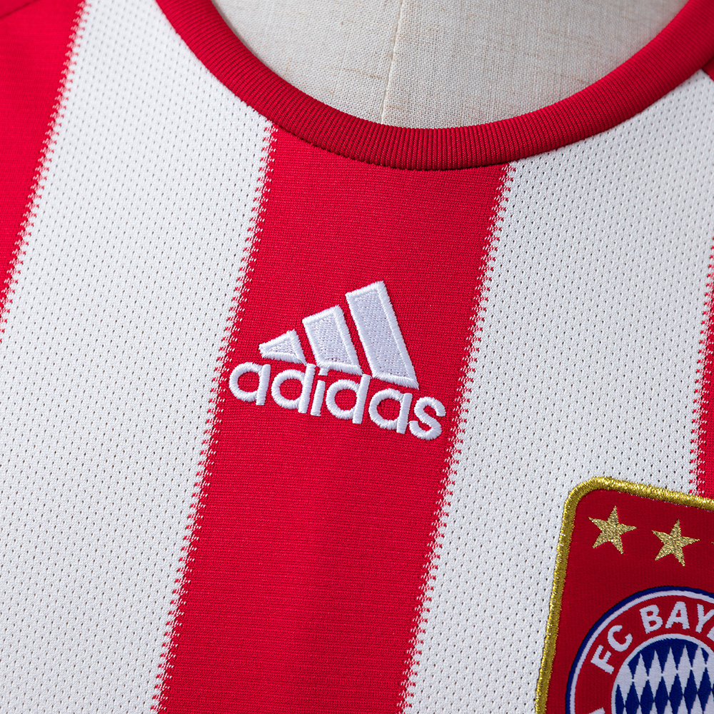 Bayern Munich 2010/11 Home Retro Jersey – Vintage Replica Football Soccer Shirt – Size S–XXL