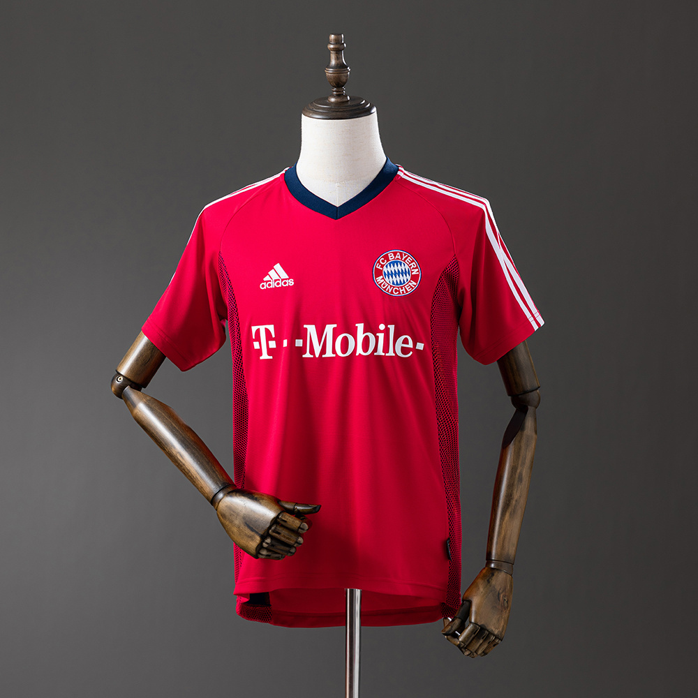 Bayern Munich 2002/03 Home Retro Jersey – Vintage Replica Football Soccer Shirt – Size S–XXL