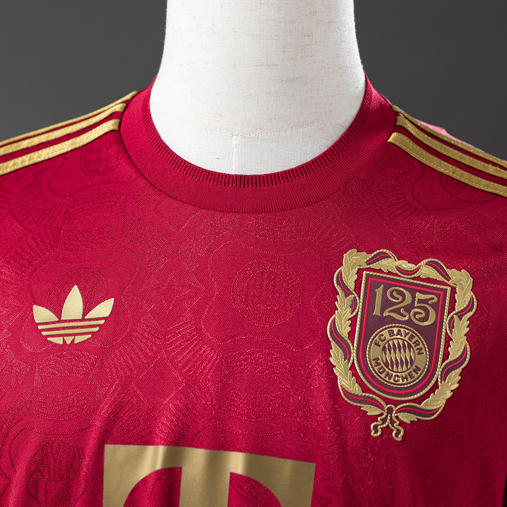 Bayern Munich 25/26 125th Anniversary Red Jersey – Replica Football Soccer Shirt – Size S–4XL