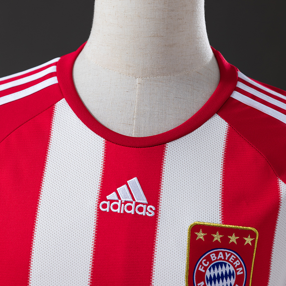 Bayern Munich 2010/11 Home Retro Jersey – Vintage Replica Football Soccer Shirt – Size S–XXL