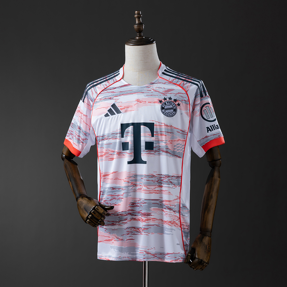 Bayern Munich 25/26 Away Jersey – Replica Football Soccer Shirt – Size S–4XL