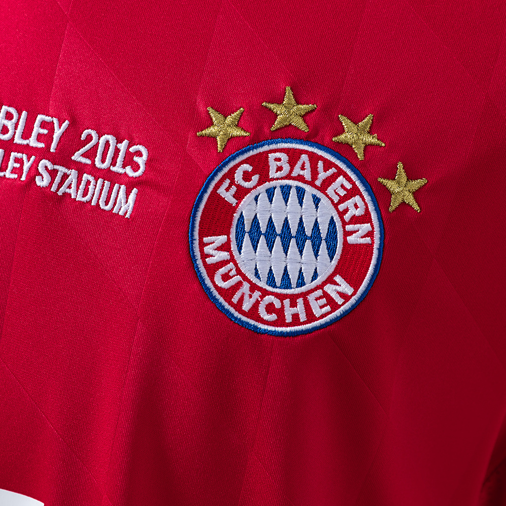 Bayern Munich 2013/14 Home Retro Jersey – Vintage Replica Football Soccer Shirt – Size S–XXL