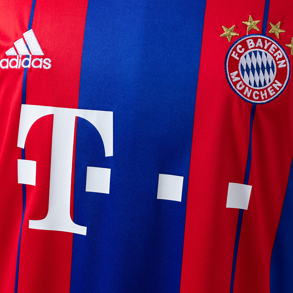 Bayern Munich 2014/15 Home Retro Jersey – Vintage Replica Football Soccer Shirt – Size S–XXL