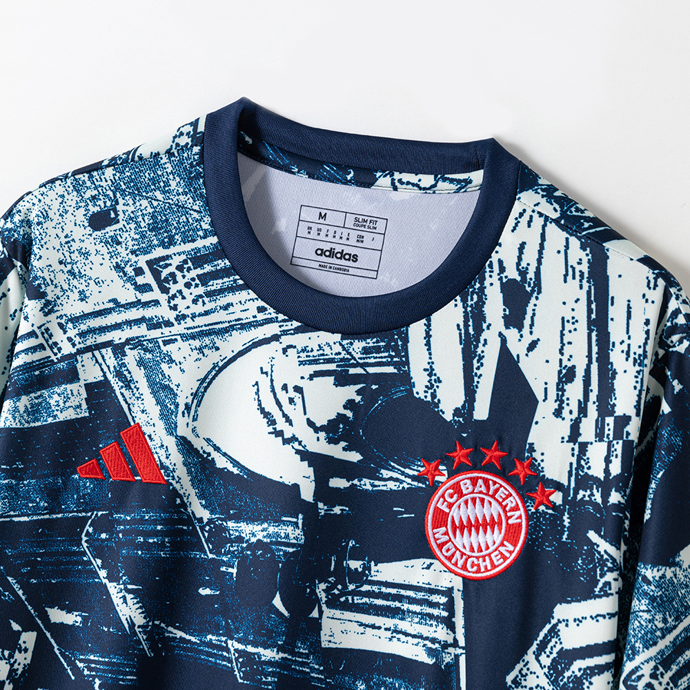 Bayern Munich 23/24 Pre-Match Jersey – Replica Football Soccer Shirt – Size S–4XL