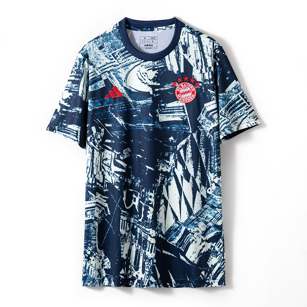 Bayern Munich 23/24 Pre-Match Jersey – Replica Football Soccer Shirt – Size S–4XL