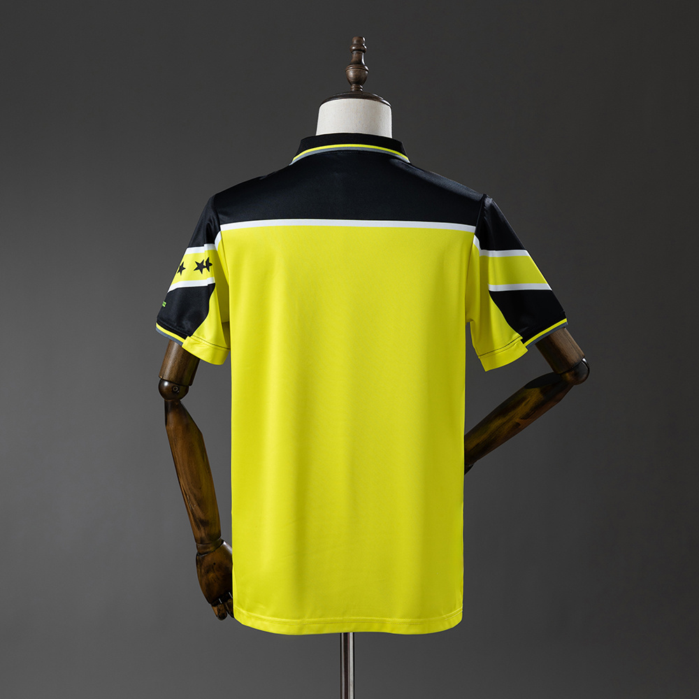 Borussia Dortmund 1996/97 Home Retro Jersey – Vintage Replica Football Soccer Shirt – Size S–XXL