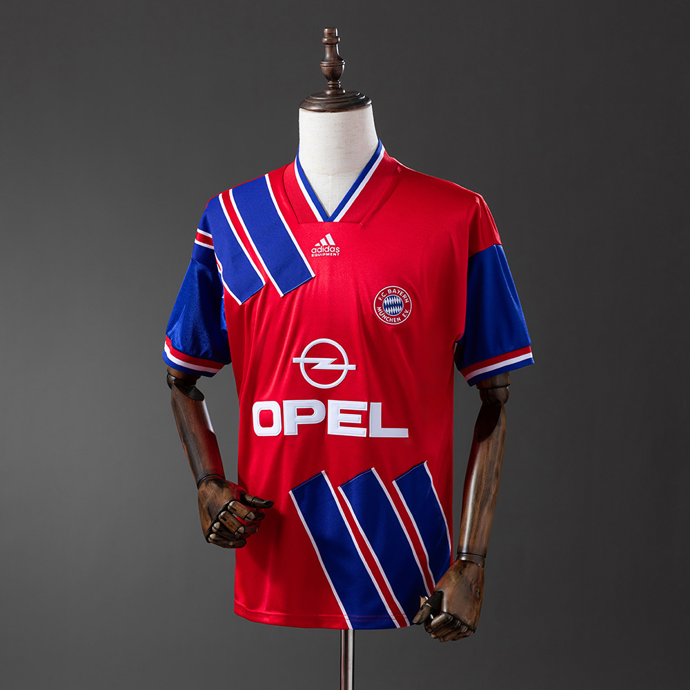 Bayern Munich 1993/95 Home Retro Jersey – Vintage Replica Football Soccer Shirt – Size S–XXL