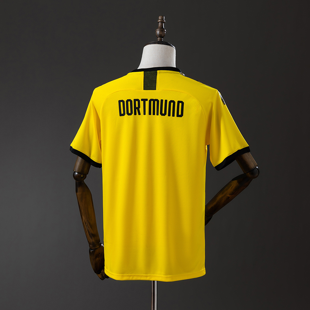 Borussia Dortmund 2019/20 Home Retro Jersey – Vintage Replica Football Soccer Shirt – Size S–XXL