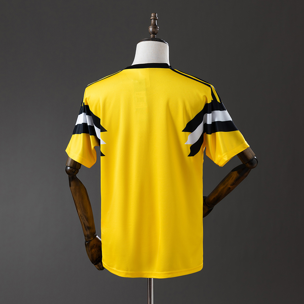 Borussia Dortmund 1989 Home Retro Jersey – Vintage Replica Football Soccer Shirt – Size S–XXL