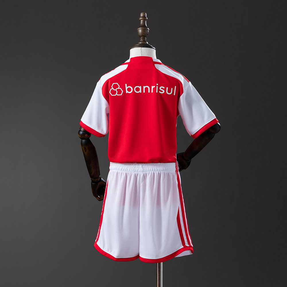 Internacional 24/25 Home Kids Kit Jersey – Replica Football Soccer Shirt – Size 16–28