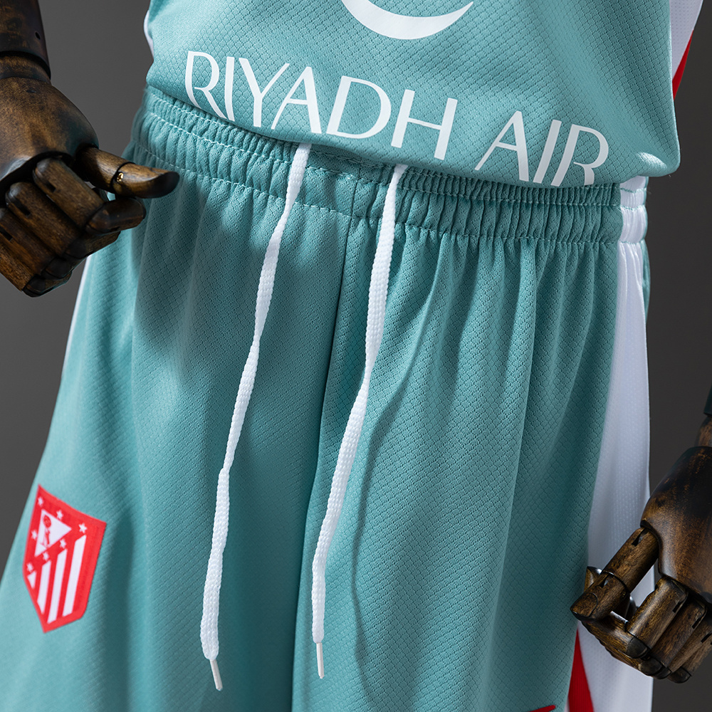 Atletico Madrid 2024/25 Away Kids Kit Jersey – Replica Football Soccer Shirt – Size 16–28