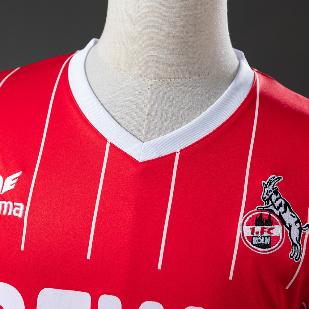 Köln 2017/18 Home Retro Jersey – Vintage Replica Football Soccer Shirt – Size S–XXL