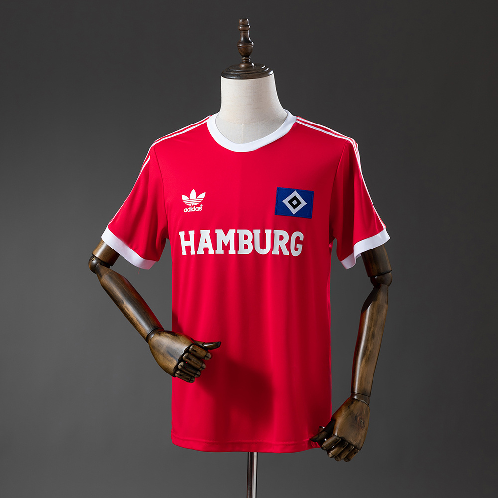 Hamburger SV 1974/75 Away Retro Jersey – Vintage Replica Football Soccer Shirt – Size S–XXL