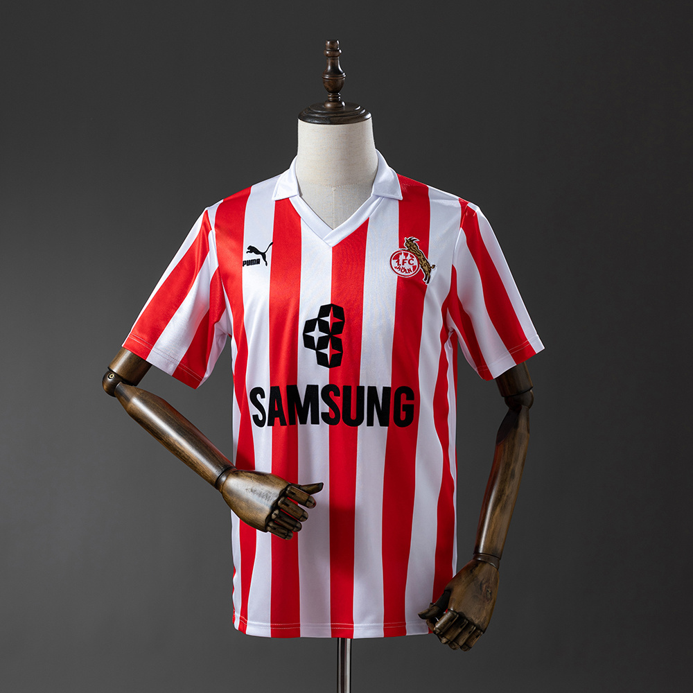 Köln 1988/89 Third Retro Jersey – Vintage Replica Football Soccer Shirt – Size S–XXL