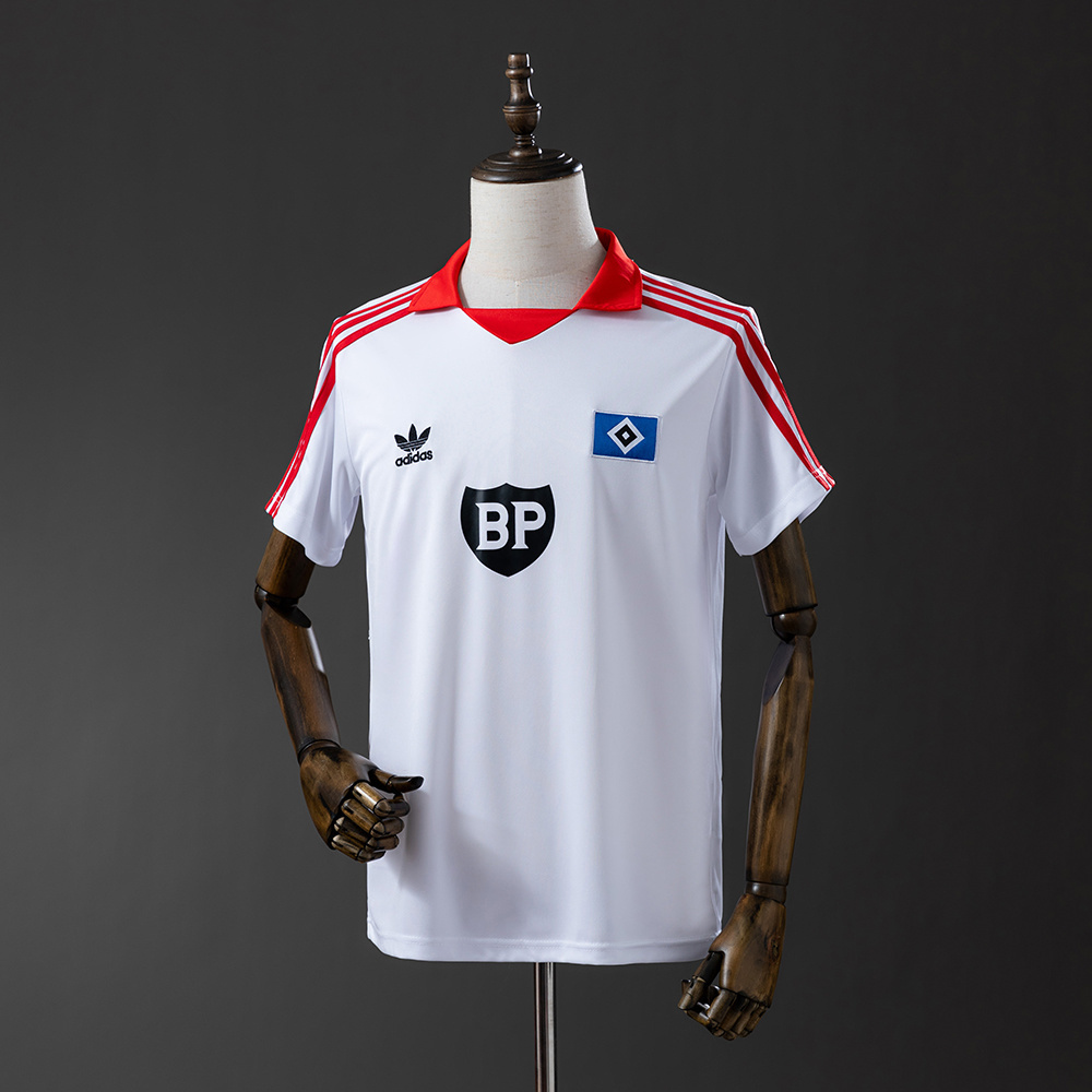 Hamburger SV 1980/81 Home Retro Jersey – Vintage Replica Football Soccer Shirt – Size S–XXL