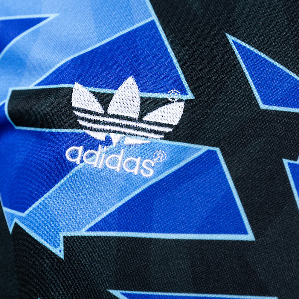 Schalke 04 1992/93 Home Retro Jersey – Vintage Replica Football Soccer Shirt – Size S–XXL