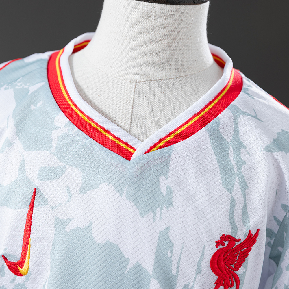 Liverpool 24/25 Third Away Kids Kit Jersey – Replica Football Soccer Shirt – Size 16–28