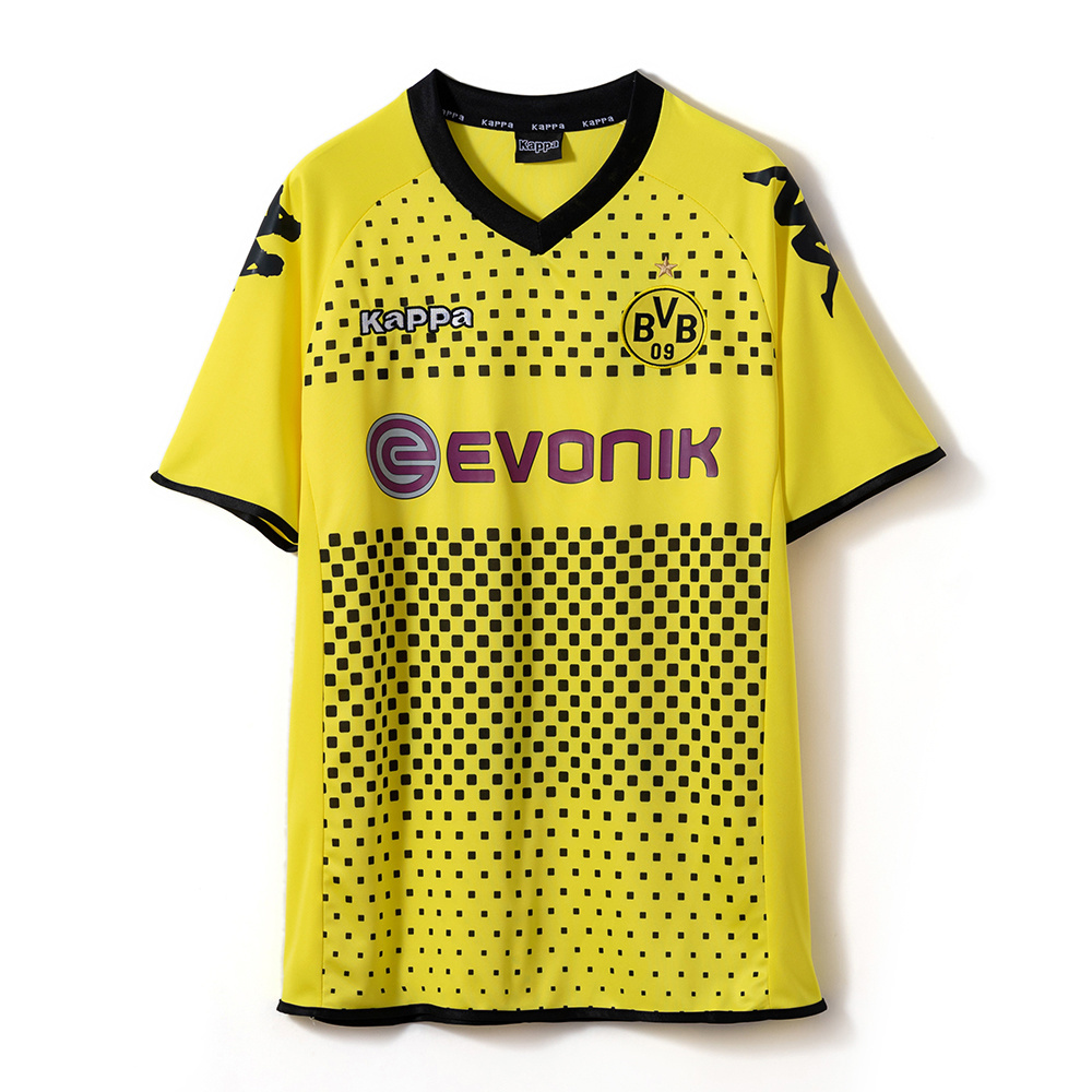 Borussia Dortmund 2011/12 Home Retro Jersey – Vintage Replica Football Soccer Shirt – Size S–2XL