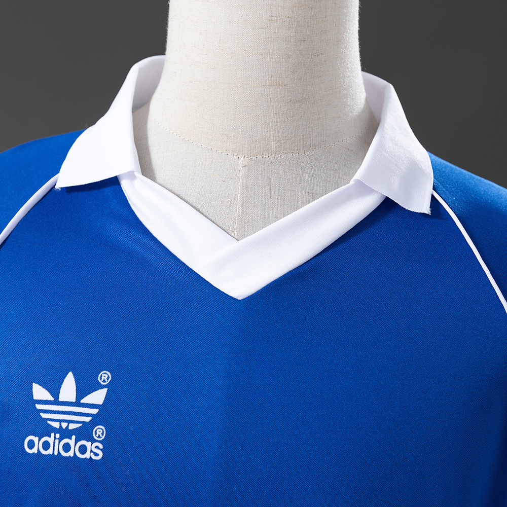 Schalke 04 1984/85 Home Retro Jersey – Vintage Replica Football Soccer Shirt – Size S–XXL