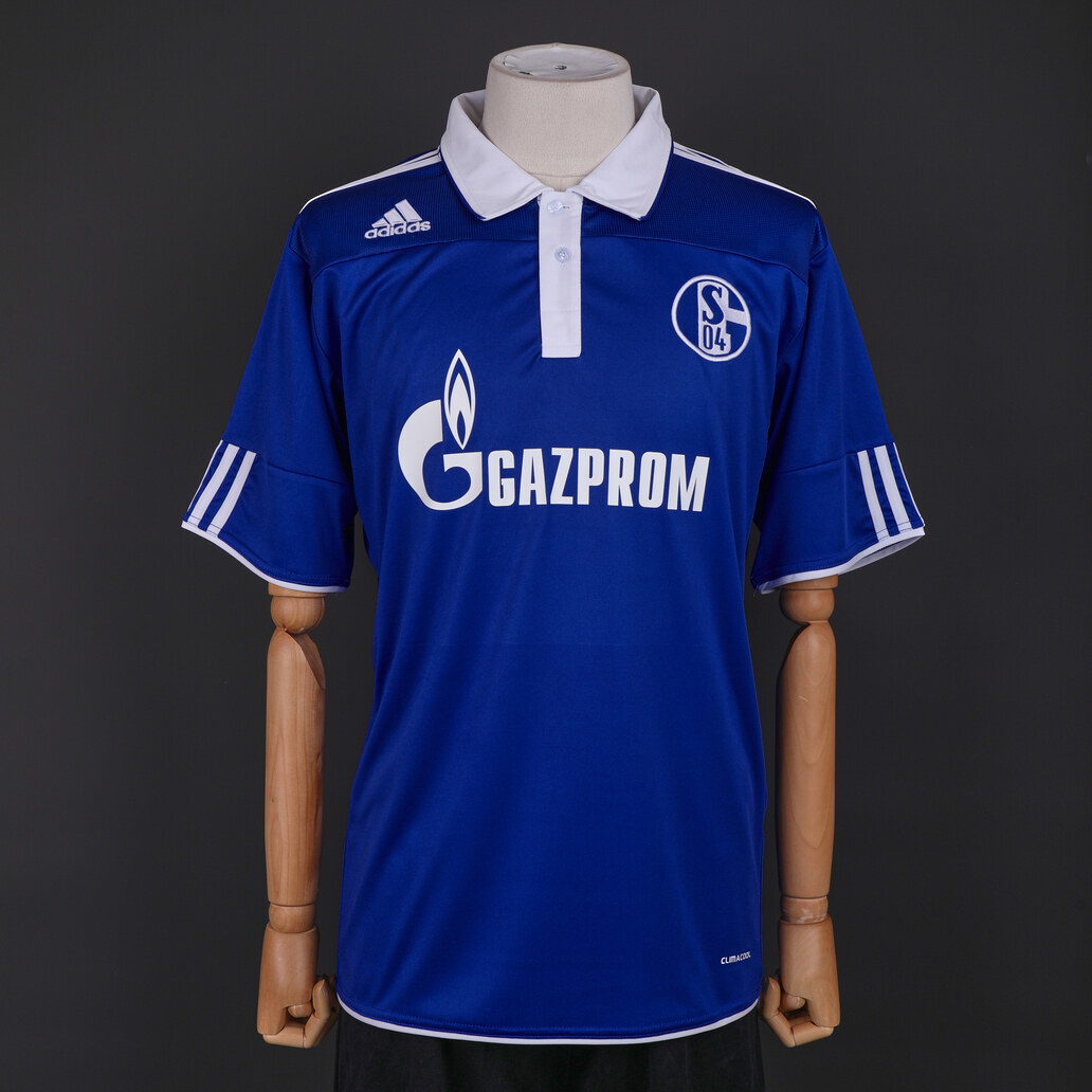 Schalke 04 2010/11 Away Retro Jersey – Vintage Replica Football Soccer Shirt – Size S–XXL