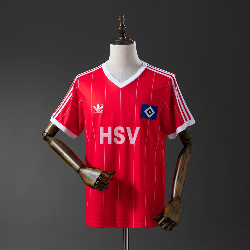 Hamburger SV 1983/84 Away Retro Jersey – Vintage Replica Football Soccer Shirt – Size S–XXL