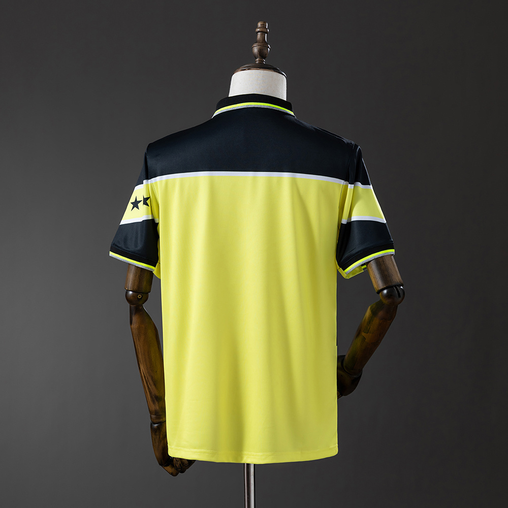 Borussia Dortmund 1997 Home Retro Jersey – Vintage Replica Football Soccer Shirt – Size S–XXL