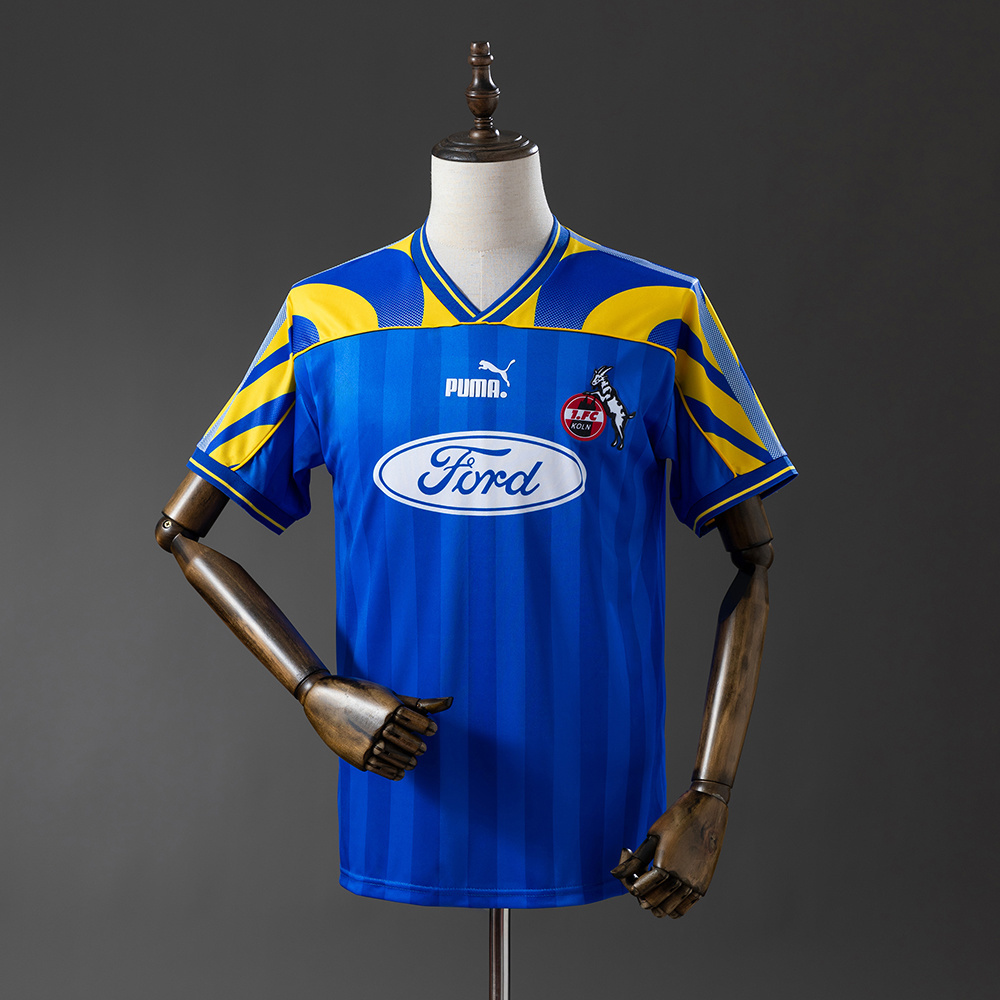 Köln 1995/96 Away Retro Jersey – Vintage Replica Football Soccer Shirt – Size S–XXL