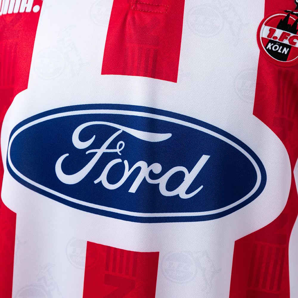 FC Cologne 1995/96 Home Retro Jersey – Vintage Replica Football Soccer Shirt – Size S–XXLeplica Football Soccer Shirt – Size S–XXL