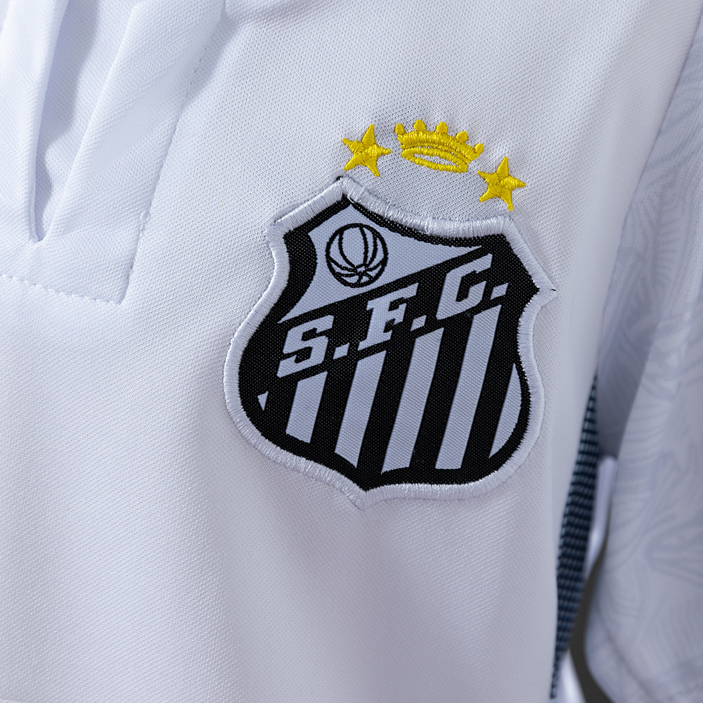 Santos 24/25 Home Kids Kit Jersey – Replica Football Soccer Shirt – Size 16–28