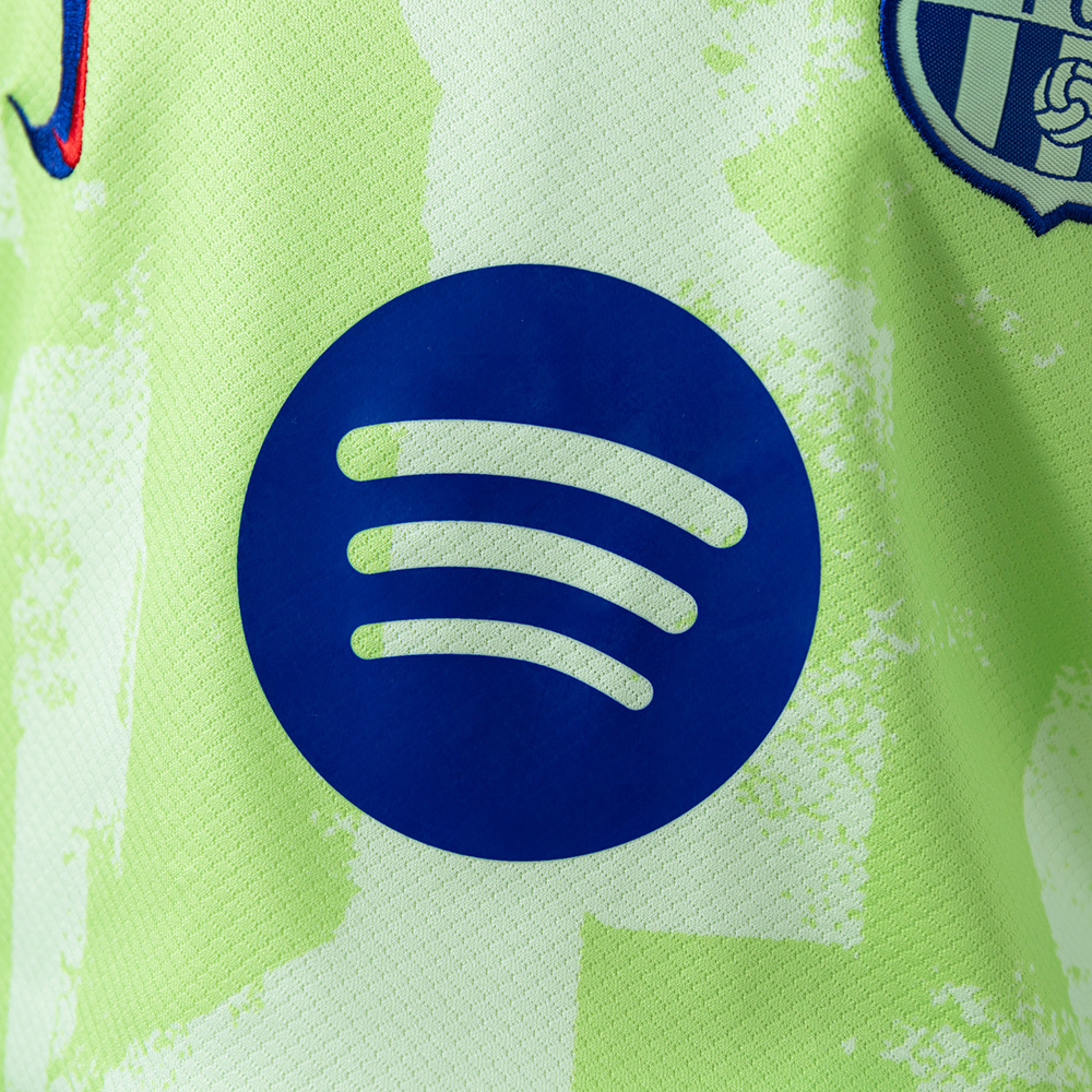 Barcelona 24/25 Third Away Kids Kit Jersey – Replica Football Soccer Shirt – Size 16–28